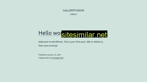 Galleryfusion similar sites