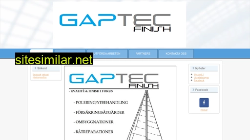 Gaptecfinish similar sites