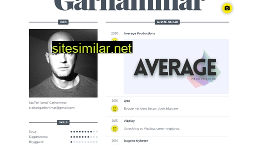 garhammar.se alternative sites