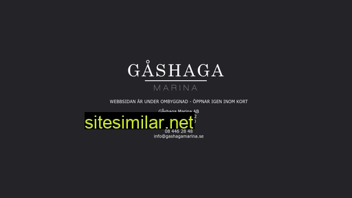 gashagamarina.se alternative sites