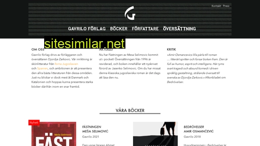 gavrilo.se alternative sites