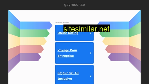 gayresor.se alternative sites
