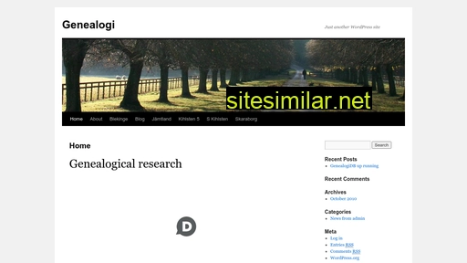 genealogidb.se alternative sites