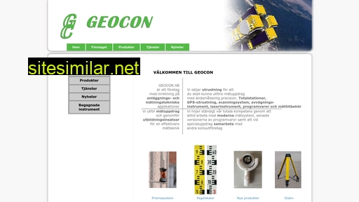 geocon.se alternative sites