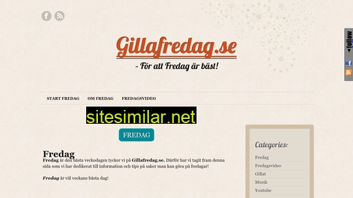 gillafredag.se alternative sites
