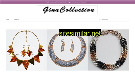 ginacollection.se alternative sites