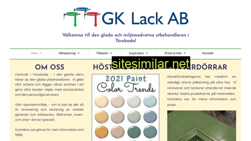 gk-lack.se alternative sites