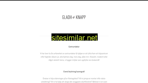gladhknapp.se alternative sites
