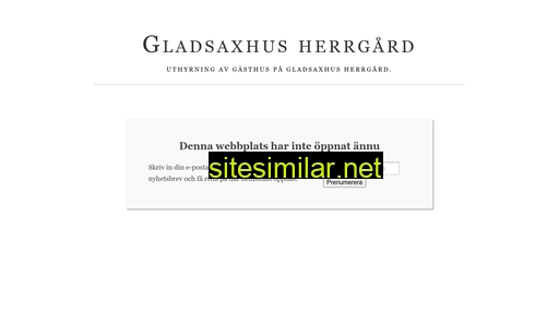 gladsaxherrgard.se alternative sites