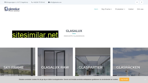 glasalux.se alternative sites