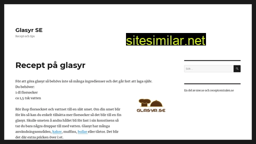 glasyr.se alternative sites