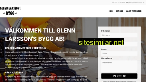glennlarssonsbygg.se alternative sites