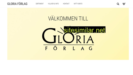 gloriaforlag.se alternative sites