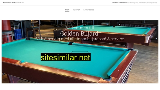 goldenbiljard.se alternative sites