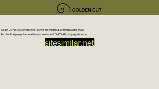 goldencut.se alternative sites