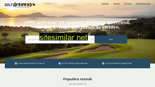 golfgetaways.se alternative sites