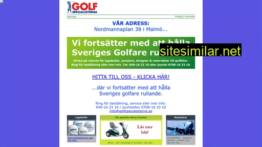 golfspecialist.se alternative sites