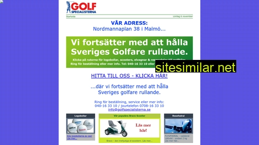 golfspecialisterna.se alternative sites