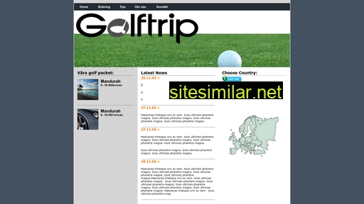 golftrip.se alternative sites