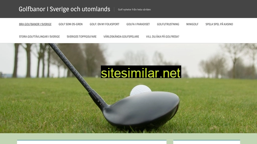 golfupplevelse.se alternative sites