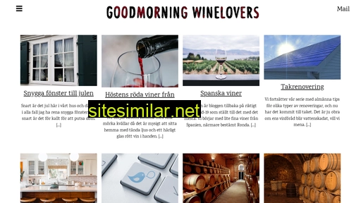 goodmorningwinelovers.se alternative sites