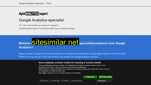 googleanalyticsspecialist.se alternative sites
