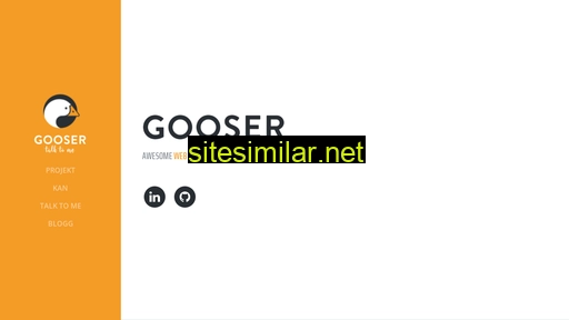gooser.se alternative sites