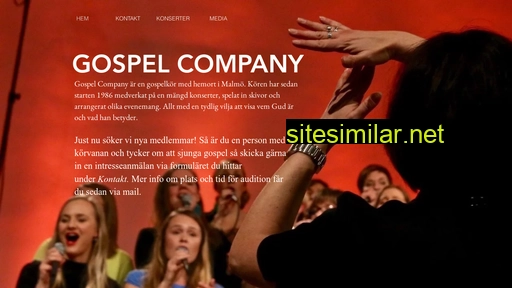 gospelcompany.se alternative sites