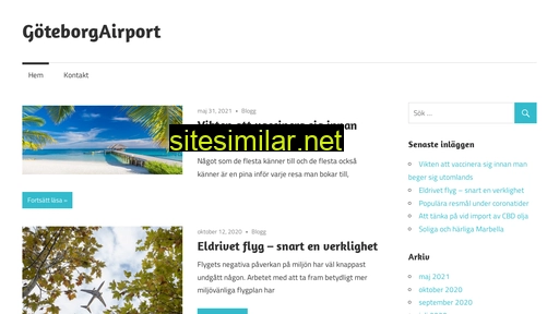 goteborgairport.se alternative sites