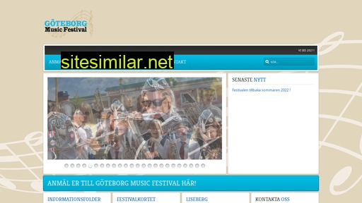 goteborgmusicfestival.se alternative sites