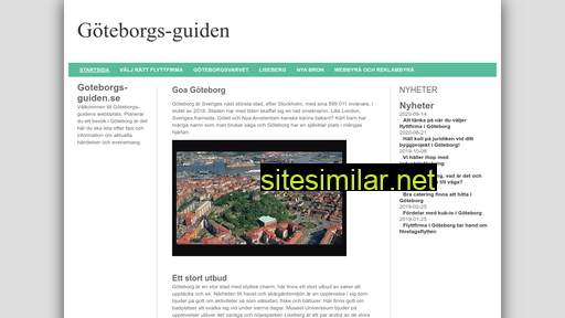 Goteborgs-guiden similar sites