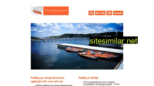 goteborgskajak.se alternative sites