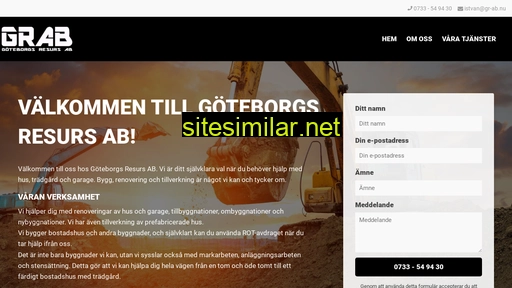 goteborgsresursab.se alternative sites