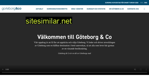 goteborgco.se alternative sites