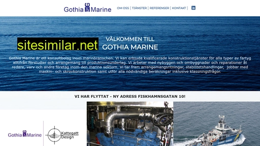 gothiamarine.se alternative sites