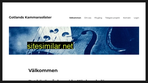 gotlandskammarsolister.se alternative sites