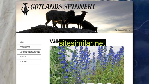 gotlandsspinneri.se alternative sites