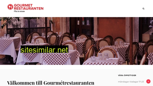 gourmetrestauranten.se alternative sites