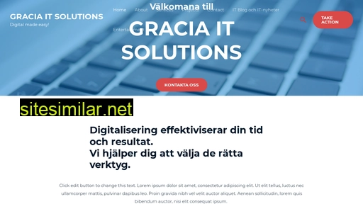 graciaitsolutions.se alternative sites