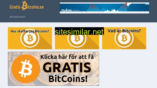 gratisbitcoins.se alternative sites