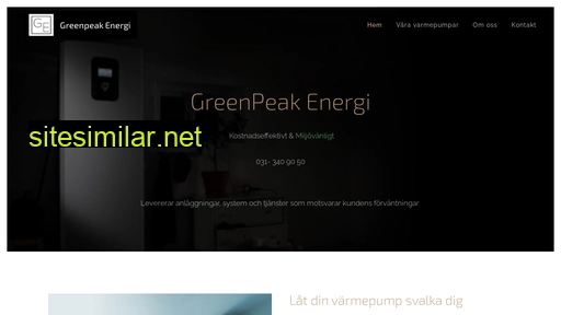 greenpeak.se alternative sites