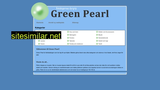 greenpearl.se alternative sites