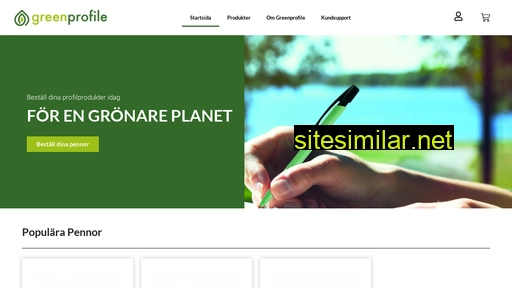 greenprofile.se alternative sites