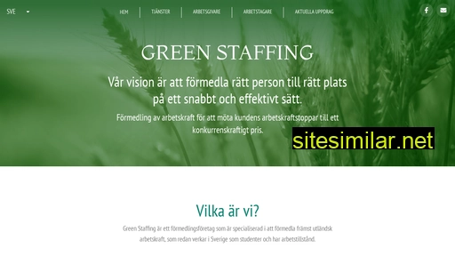 greenstaffing.se alternative sites