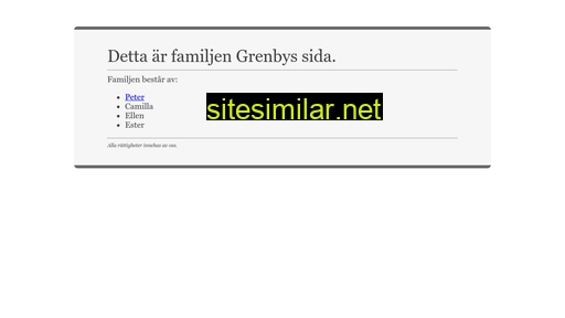 Grenby similar sites