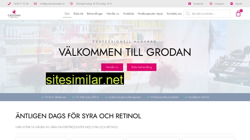 grodanofsweden.se alternative sites