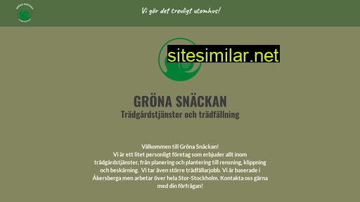 gronasnackan.se alternative sites