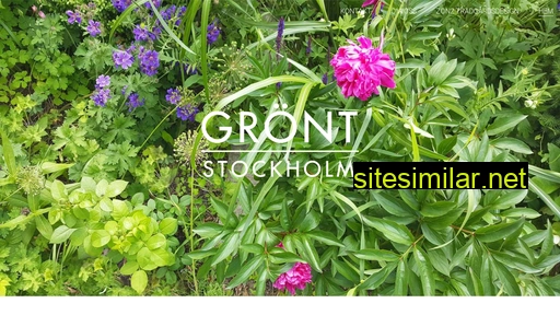 grontstockholm.se alternative sites
