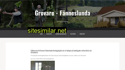 grovare-fanneslunda.se alternative sites