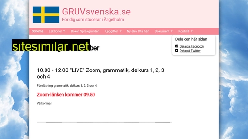 gruvsvenska.se alternative sites